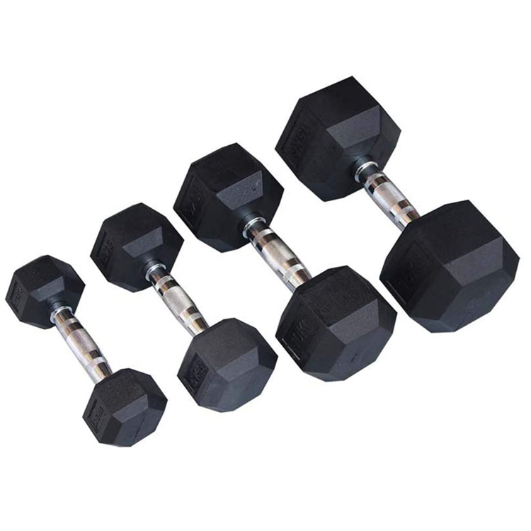 Hex Dumbbell Set - Popularne zestawy hantli sześciokątnych do treningu