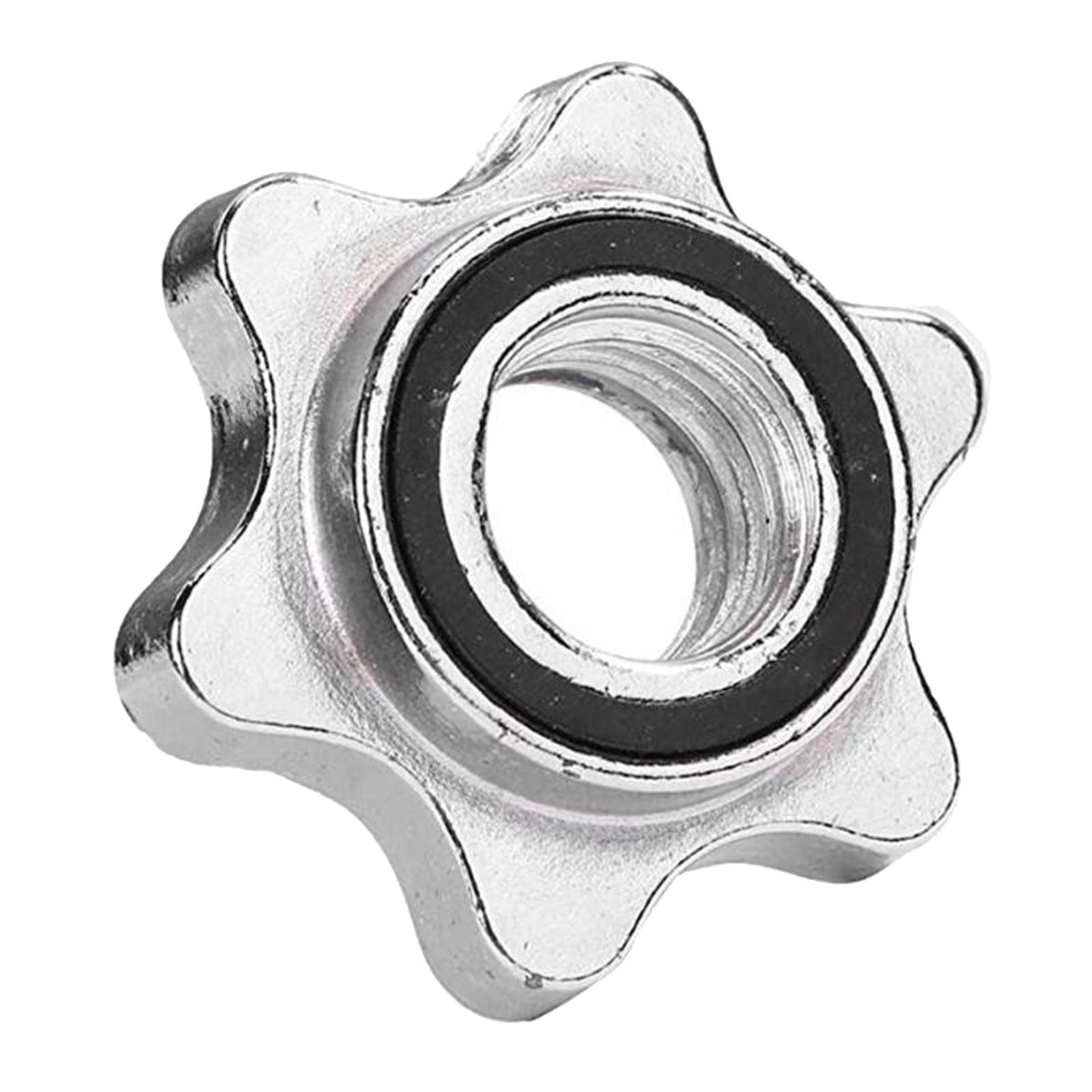 Hex Dumbbell Set - Regulowana nakrętka do hantli, nierdzewna obejma