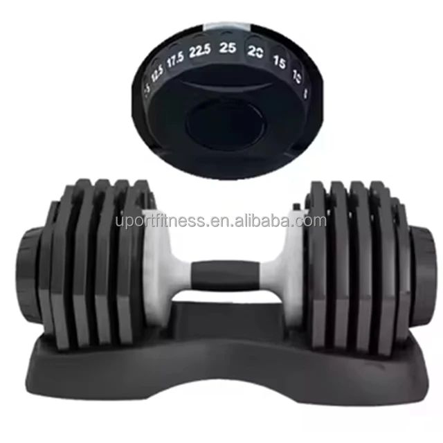 Hex Dumbbell Set - Konfigurowalny zestaw hantli sześciokątnych z żeliwa