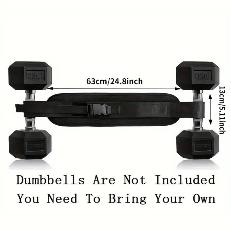 Home Gym Dumbbell Workout - Regulowany pas obciążeniowy, do treningów w