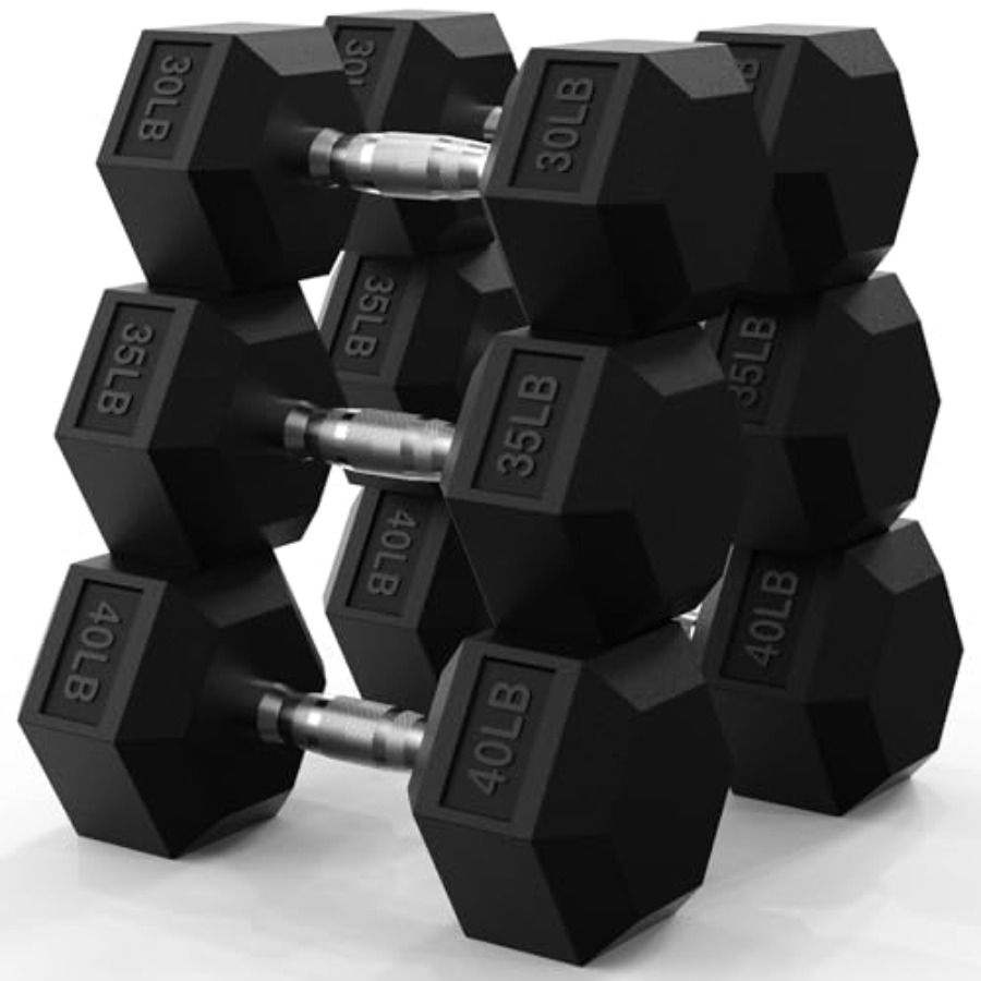 Zestaw hantli sześciokątnych 4 – Hex Dumbbell Set recenzja i cena