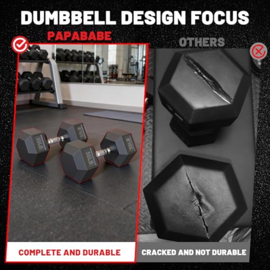 Zestaw hantli sześciokątnych 4 – Hex Dumbbell Set recenzja i cena