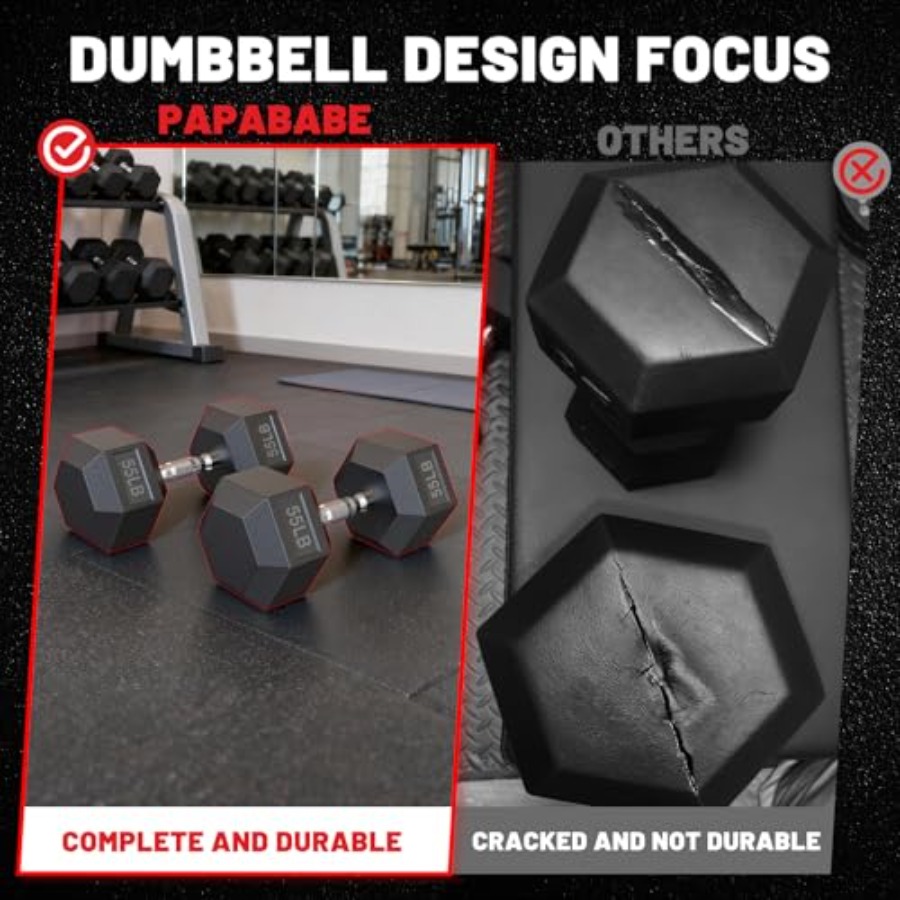 Zestawy hantli sześciokątnych  – Hex Dumbbell Set recenzja i cena
