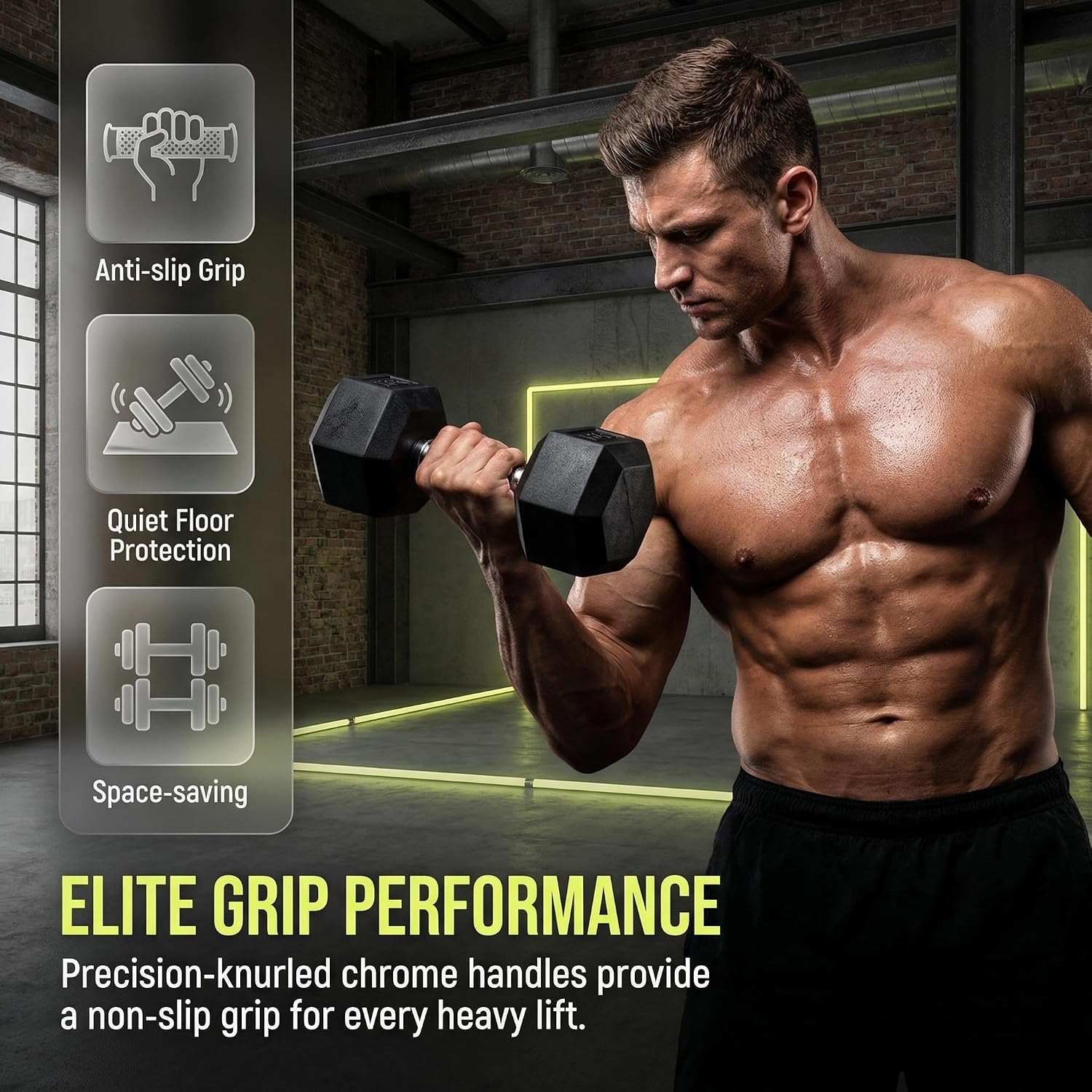 Zestaw hantli sześciokątnych o – Hex Dumbbell Set recenzja i cena