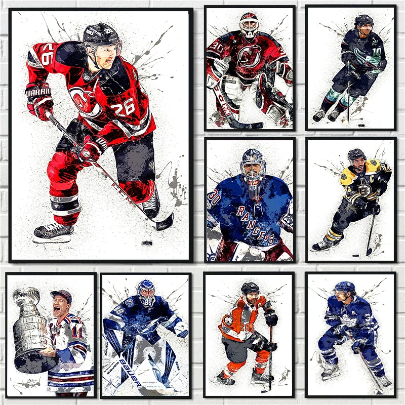 Abstract Ice Hockey Portrait S – Home Gym Kids recenzja i cena