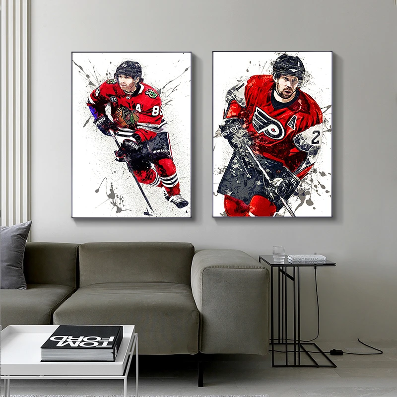 Abstract Ice Hockey Portrait S – Home Gym Kids recenzja i cena