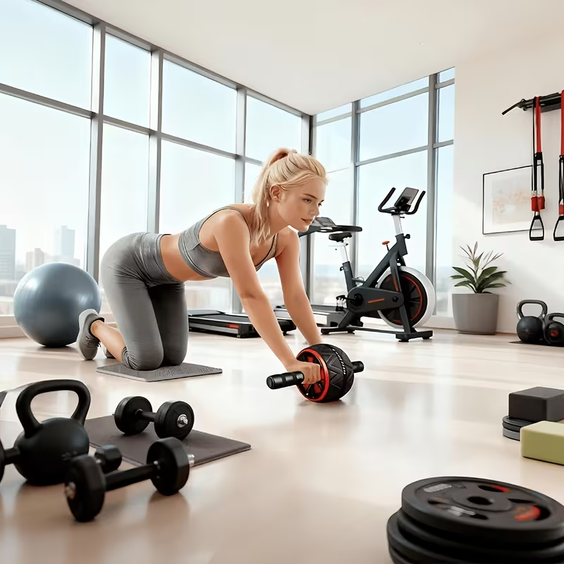 Kółko do ćwiczeń mięśni brzuch – Home Gym Dumbbell Workout recenzja i cena