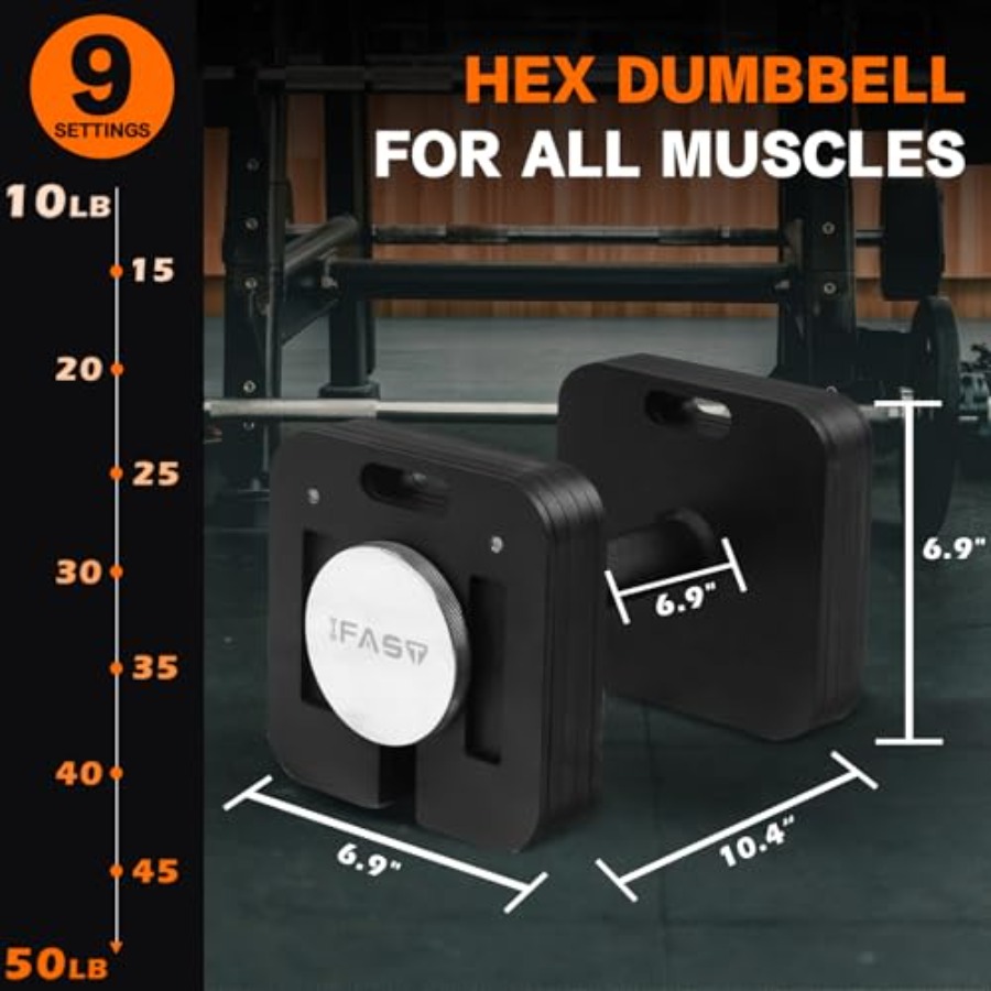 Zestaw regulowanych hantli do  – Home Gym Dumbbell Workout recenzja i cena