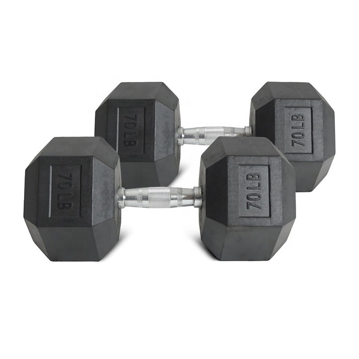 Zestaw gumowanych hantli sześc – Hex Dumbbell Set recenzja i cena