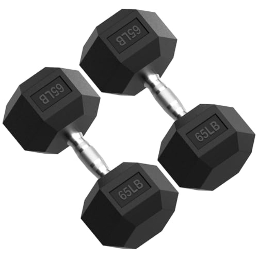 Zestaw hantli HEX 2.5-125lb, g – Hex Dumbbell Set recenzja i cena