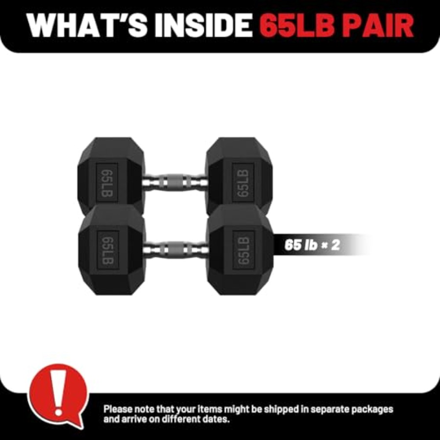 Zestaw hantli HEX 2.5-125lb, g – Hex Dumbbell Set recenzja i cena