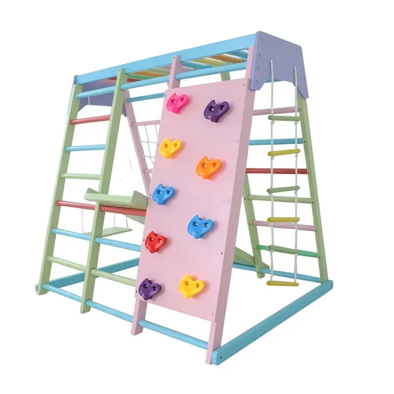 Drewniany zestaw do wspinaczki – Home Gym Kids recenzja i cena