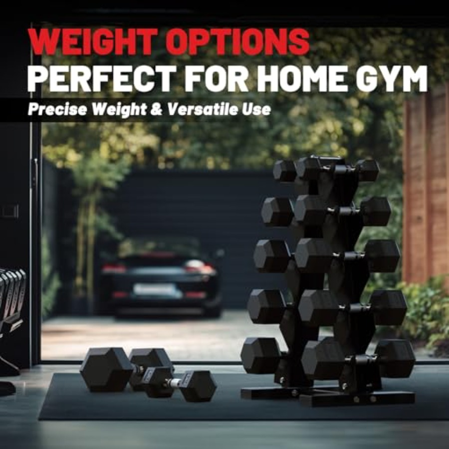 Zestawy hantli sześciokątnych  – Hex Dumbbell Set recenzja i cena