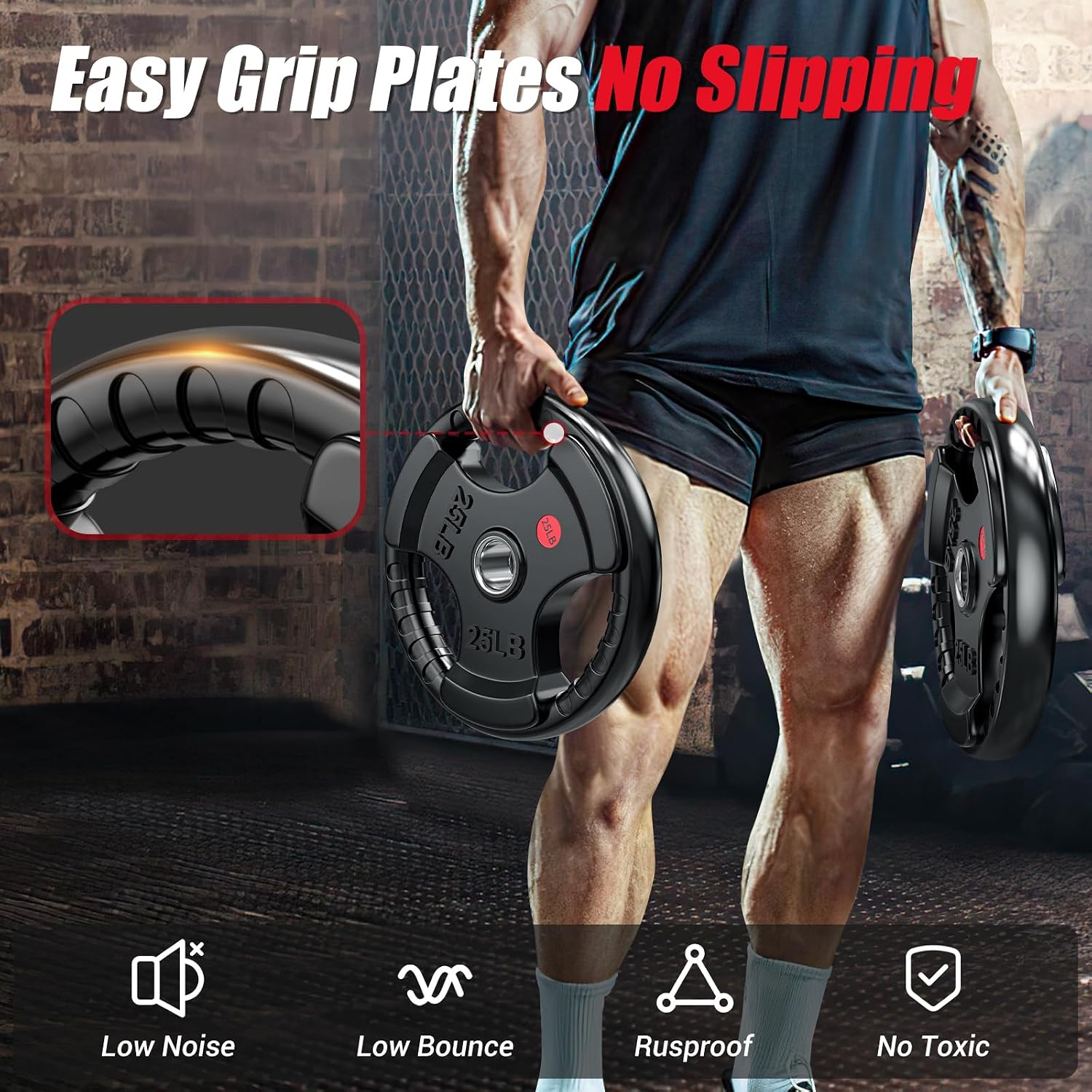 2-calowe obciążniki olimpijski – Home Gym Kit recenzja i cena