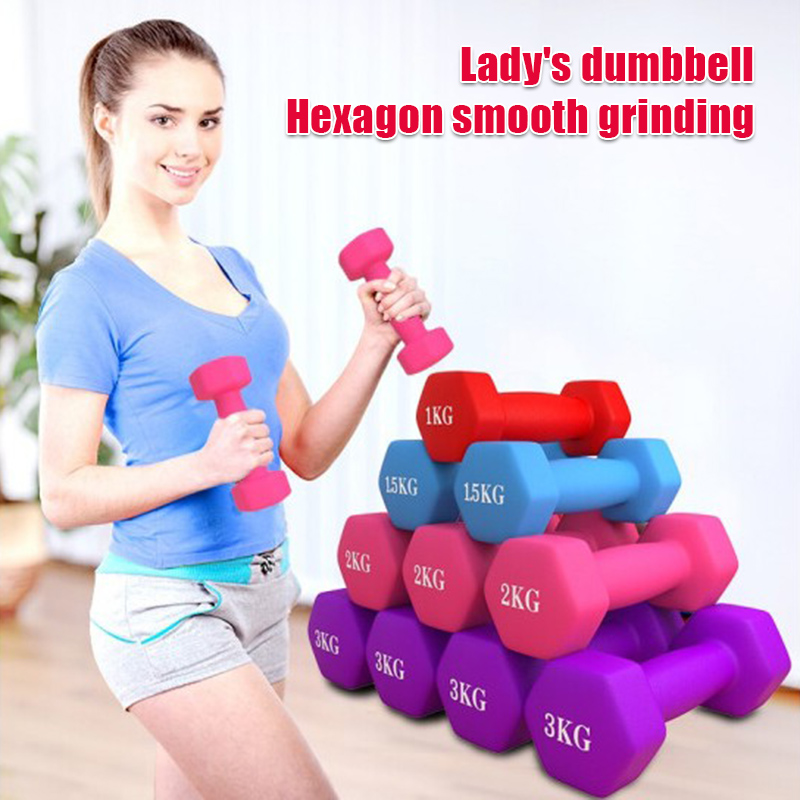 Hantle damskie sześciokątne ha – Hex Dumbbell Set recenzja i cena