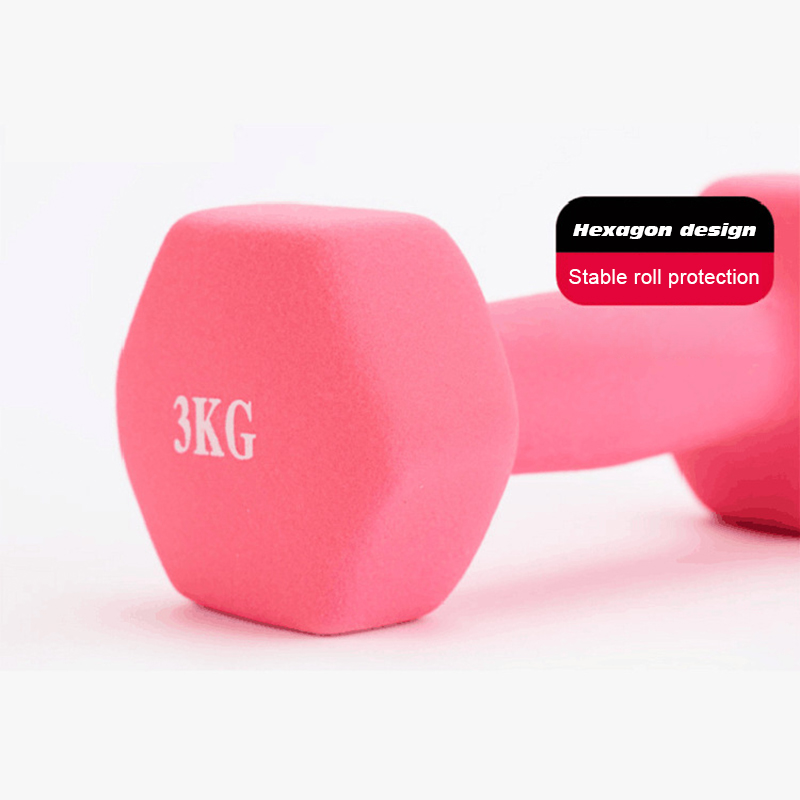 Hantle damskie sześciokątne ha – Hex Dumbbell Set recenzja i cena
